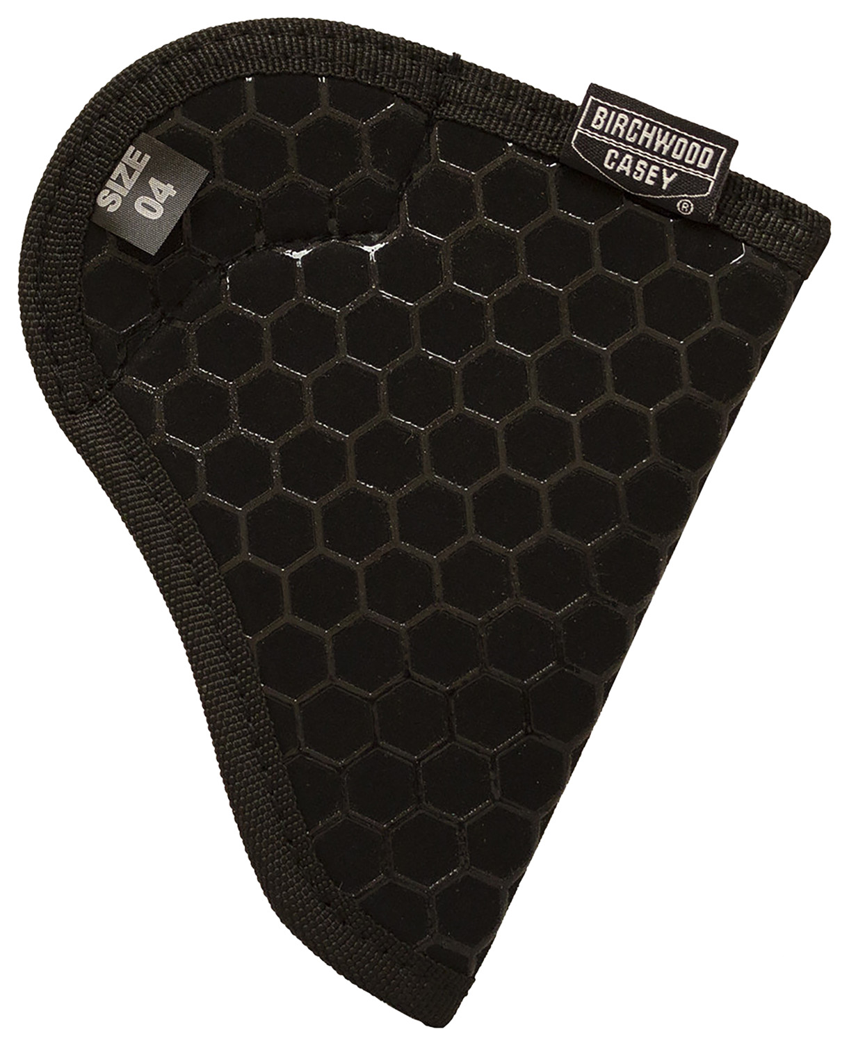Black hexagonal-patterned case, size 04