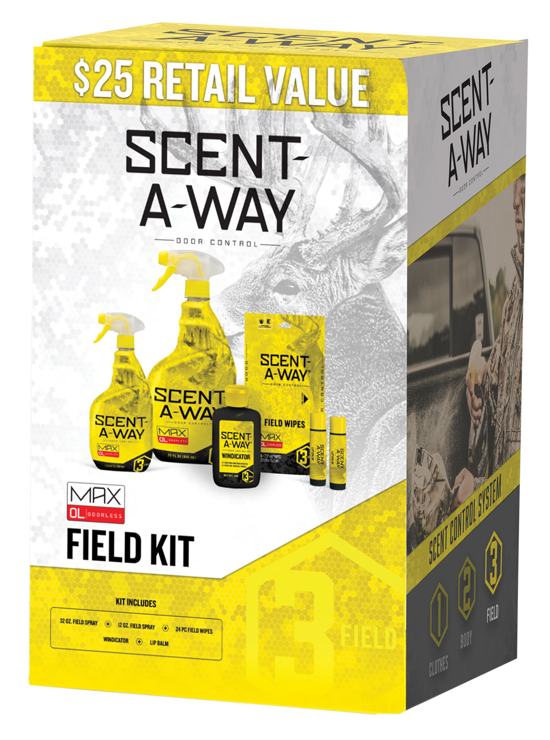 Scent-A-Way Field Kit for odor control