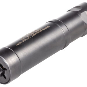 Compact tactical flashlight for outdoor use.