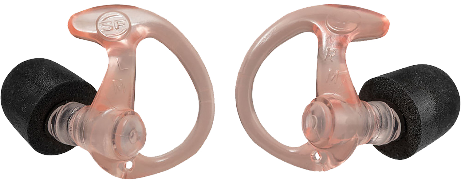 Pair of silicone earplugs for noise reduction
