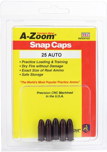 A-Zoom Snap Caps for practice loading and training.