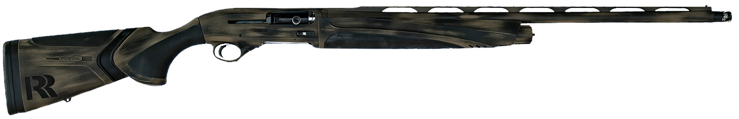 Side view of a modern shotgun design.