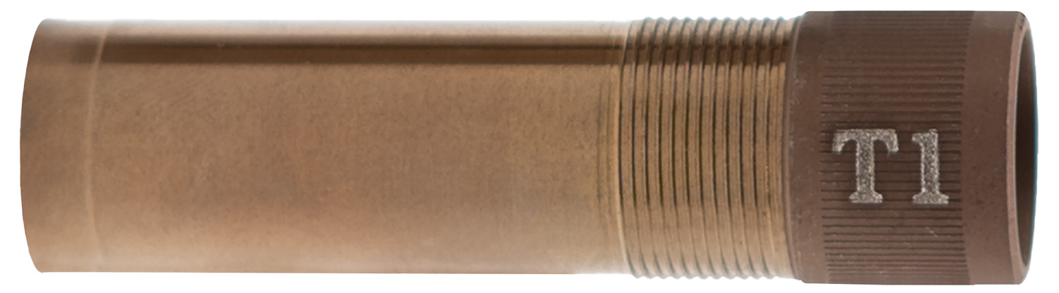 Bronze shotgun choke tube with T1 marking