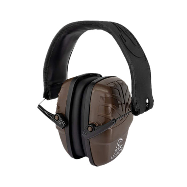 Brown noise-canceling ear protection headphones