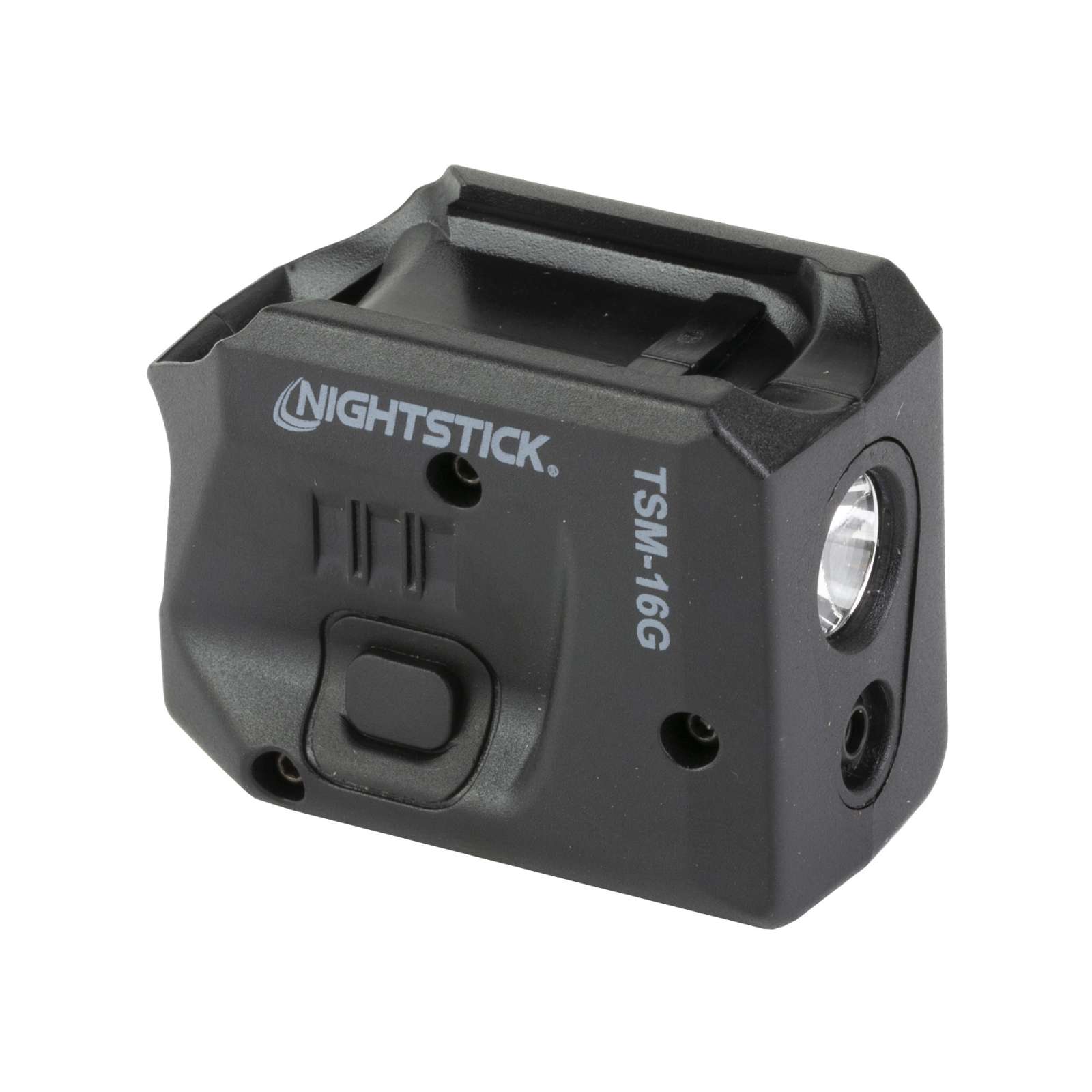 Compact Nightstick tactical light attachment for firearms