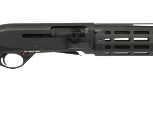 Black shotgun with a modern design.