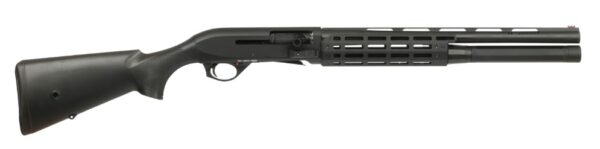 Black shotgun with a modern design.