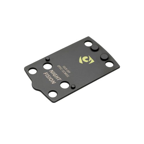 Black card with Night Fision branding and holes