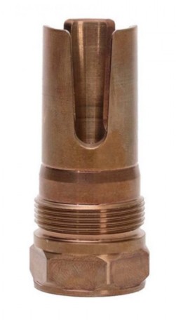 Bronze nozzle with a split design