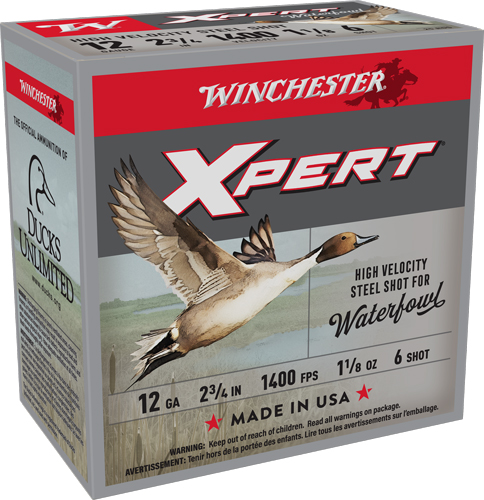 Winchester Xpert high velocity steel shots for waterfowl
