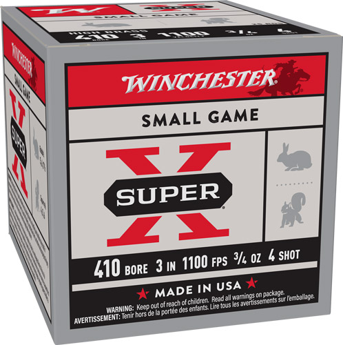 Winchester Super X .410 bore small game ammunition