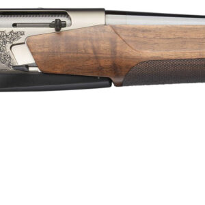 Side view of a stylish hunting rifle.