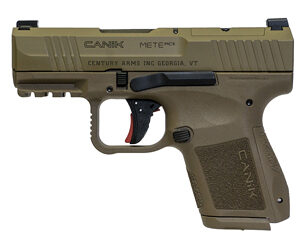 Canik Mete SFX handgun in green finish