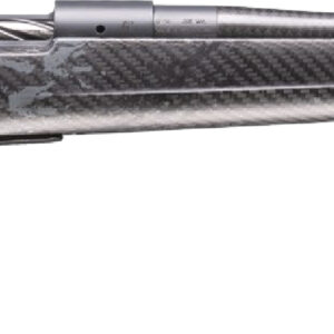 Side view of a carbon fiber rifle