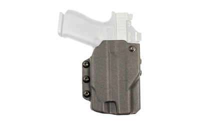 Black holster for handgun attachment