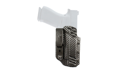 Holster designed for secure firearm storage.