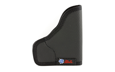 Black textured holster for firearms