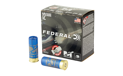 Box of 12 gauge shotgun shells with cartridges.