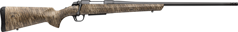 Side view of a modern hunting rifle