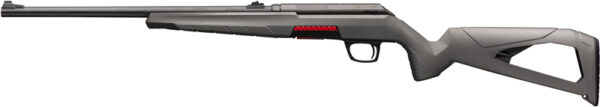 Side view of a modern rifle
