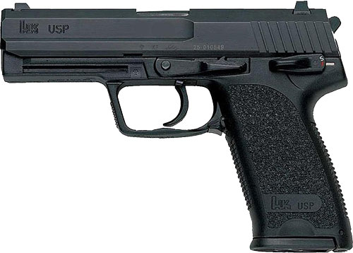 Heckler & Koch USP pistol on a plain background