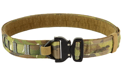 Camo tactical belt with adjustable buckle