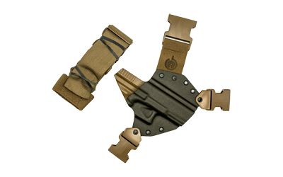 Tactical holster and attachment components.