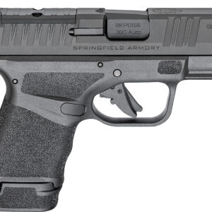 Black Springfield Armory pistol side view.
