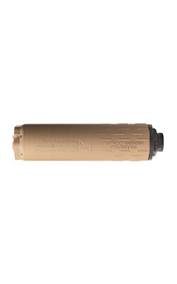 HUX FLOW 9K SUPPRESSOR 9MM TI FDE