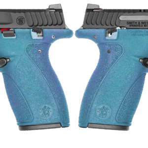 Smith & Wesson Bodyguard 2.0 handgun display.