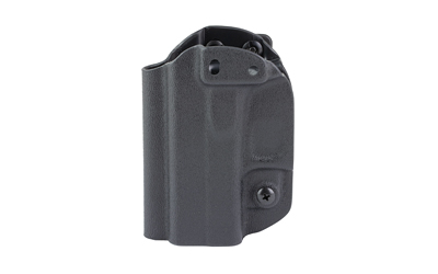 Black tactical gun holster side view