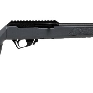 Side view of a modern rifle