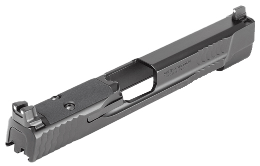 Smith & Wesson handgun slide assembly.