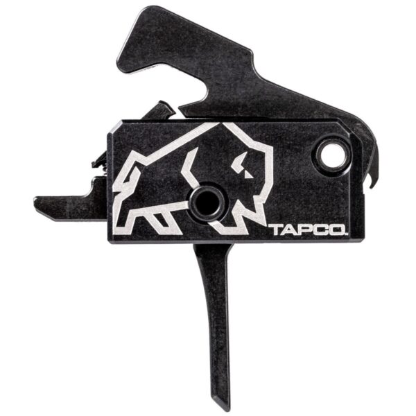 TAPCO trigger mechanism featuring a bison logo.