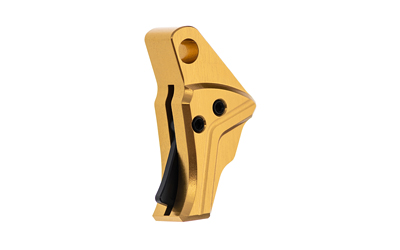 Gold metal trigger with ergonomic design