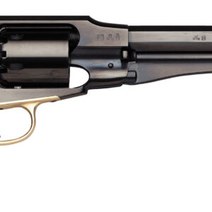 Detailed image of a classic revolver firearm.