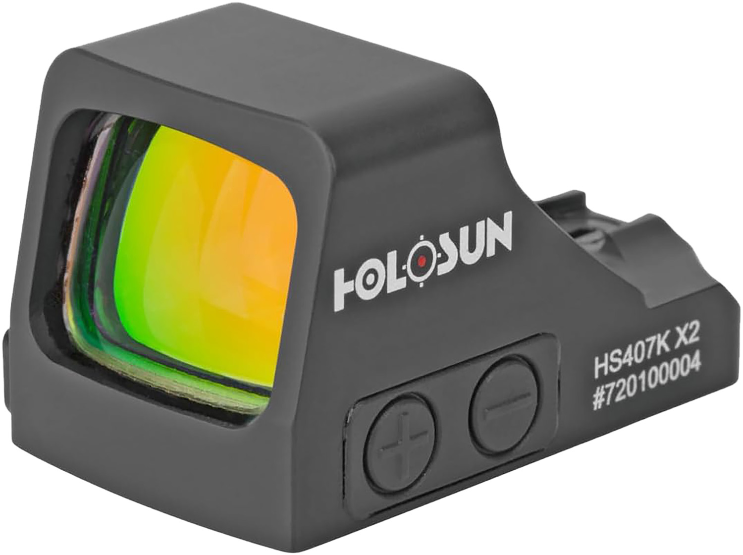 Holosun red dot sight with adjustable settings