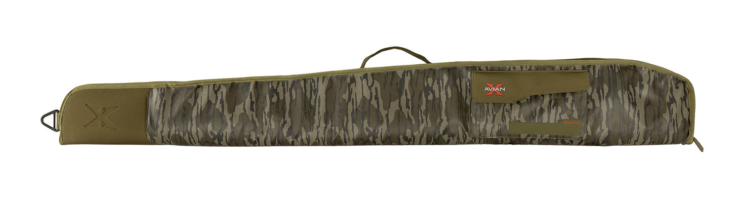 Camo gun case with adjustable carry handle