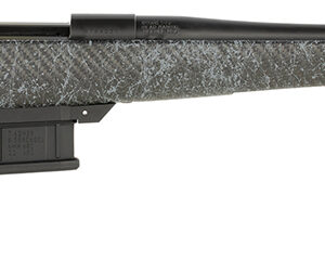 Side view of a modern rifle with textured finish.