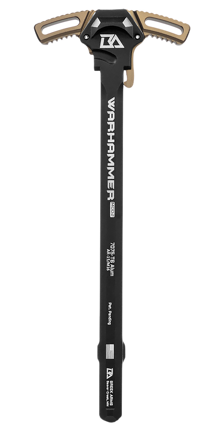 Warhammer charging handle for AR-15 rifles