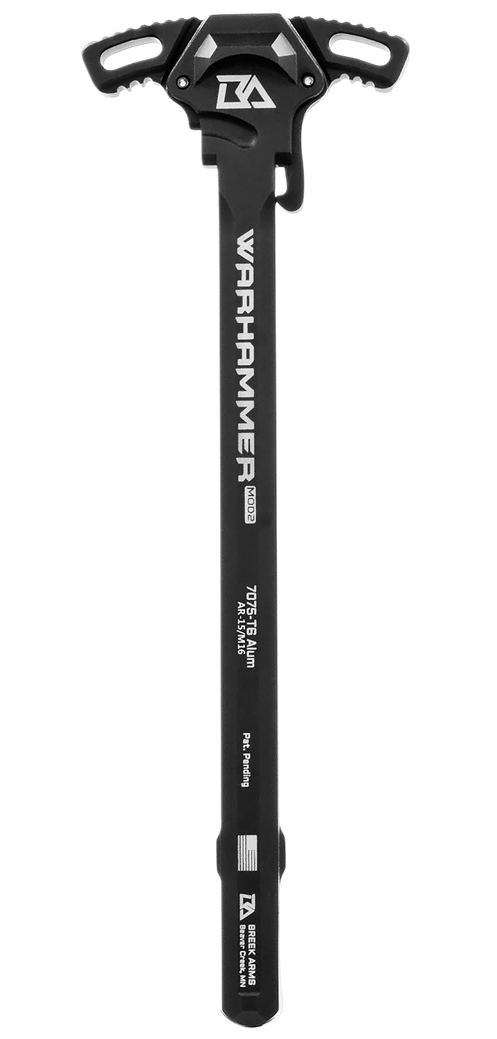 Black Warhammer charging handle tool for firearms