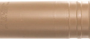 Tan suppressor designed for firearm use