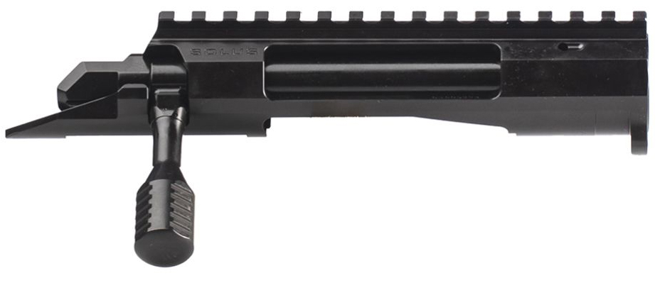 Black rifle upper receiver with picatinny rail