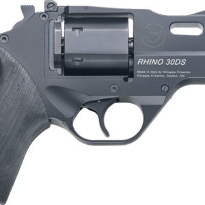 Rhino 30DS revolver with a black grip