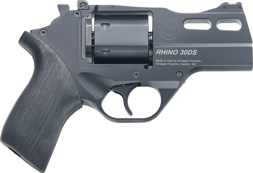 Rhino 30DS revolver with a black grip