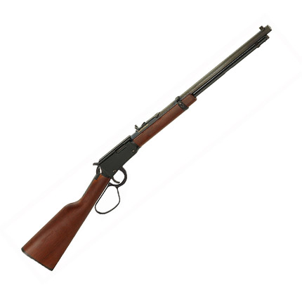 Classic hunting rifle with wooden stock