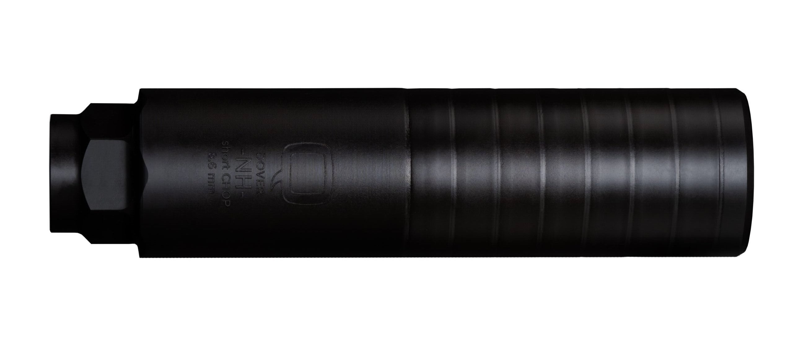 Black short chop tool with engraved details