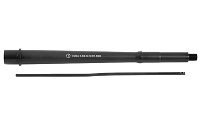 AR-15 16-inch .223 Wylde rifle barrel assembly.