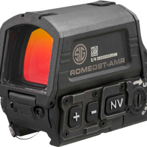 SIG Romeo8T-AMR tactical sight with illuminated reticle
