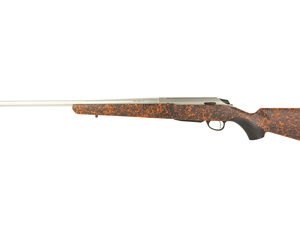 Side view of a decorative rifle